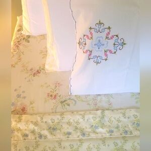 VINTAGE Full/Double Size 5pc Bedding Curation